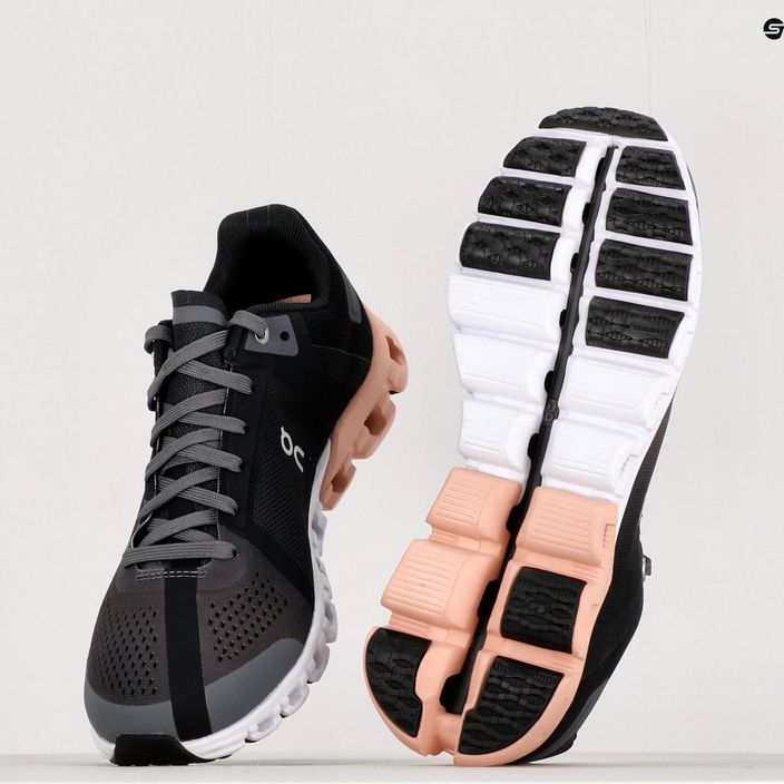 Women's running shoes On Cloudflow dark grey 3599234 11