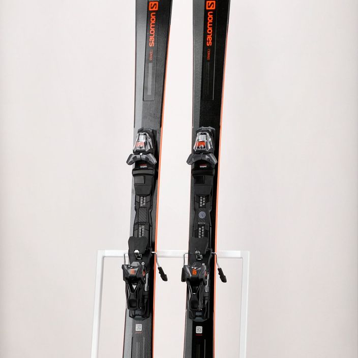 Men's downhill skis Salomon Stance 84 + M12 GW black L41493600/L4146460015 10