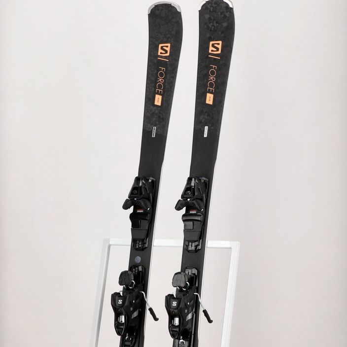 Women's downhill skis Salomon S/Force W 5 + M10 GW grey L41135700/L4113240010 10
