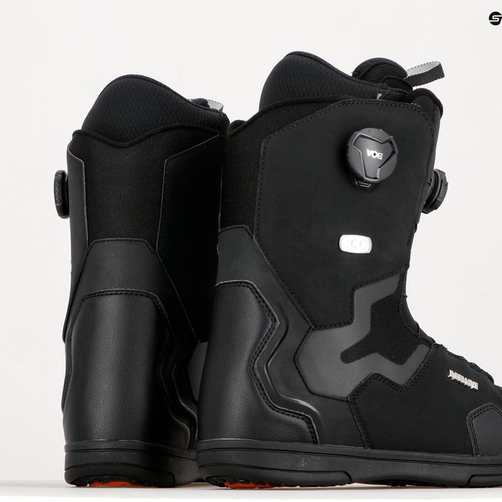 Men's snowboard boots DEELUXE Id Dual Boa PF black 572021-1000 10