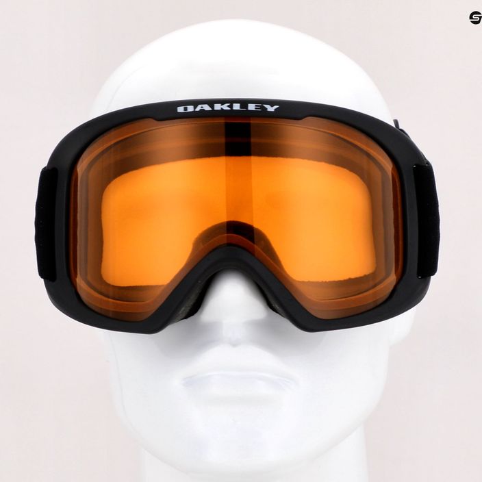Oakley O-Frame 2.0 Pro matte black/persimmon ski goggles OO7124-01 7
