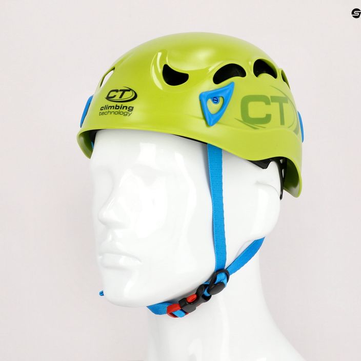 Climbing Technology Galaxy green climbing helmet 9
