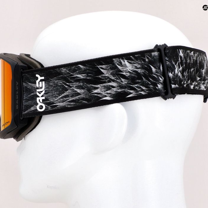Oakley Line Miner black blaze/prizm snow torch iridium ski goggles OO7070-B4 7