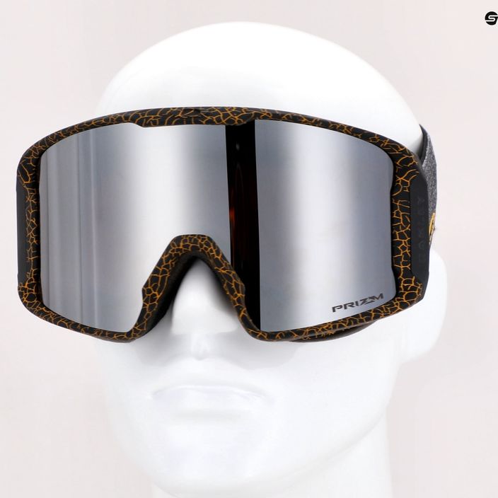 Oakley Line Miner ski goggles permanent sandbech/prizm snow black iridium OO7070-E1 9