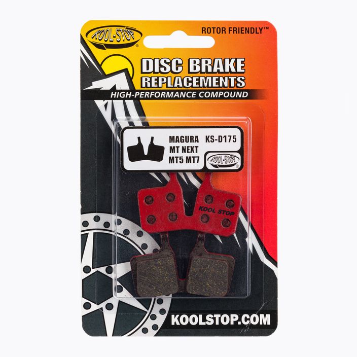 Kool-Stop organic brake pads red D175