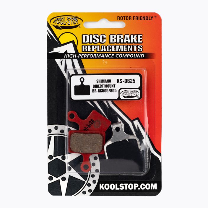 Kool-Stop brake pads red D625