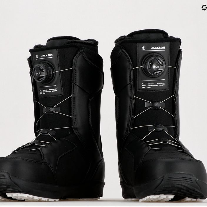 Men's snowboard boots RIDE JACKSON black 12F2008.1.1 10