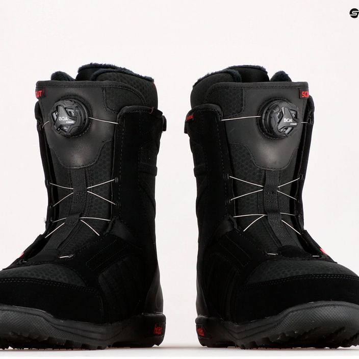HEAD Scout Lyt Boa Coiler snowboard boots black 353320 9