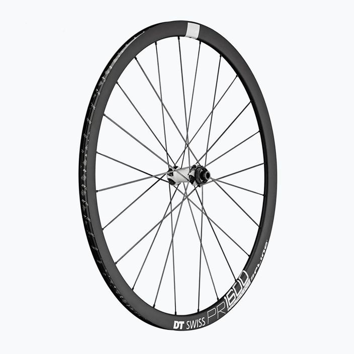 DT Swiss PR 1600 SP 700C CL 32 12/100 alu front bicycle wheel black WPR1600AIDXSA04450 5