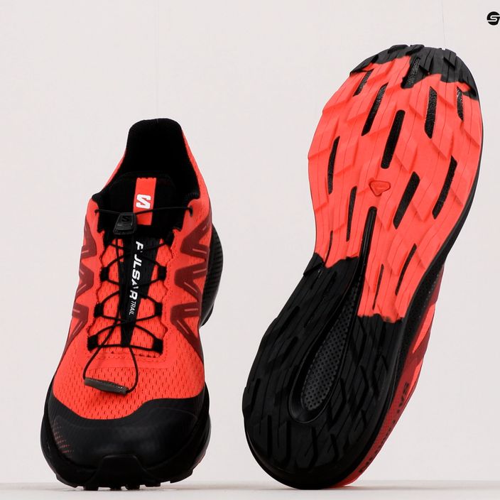Salomon Pulsar Trail men's trail shoes red L41602900 18