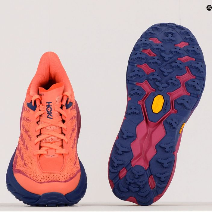 Women's running shoes HOKA Speedgoat 5 orange 1123158-FFCM 17