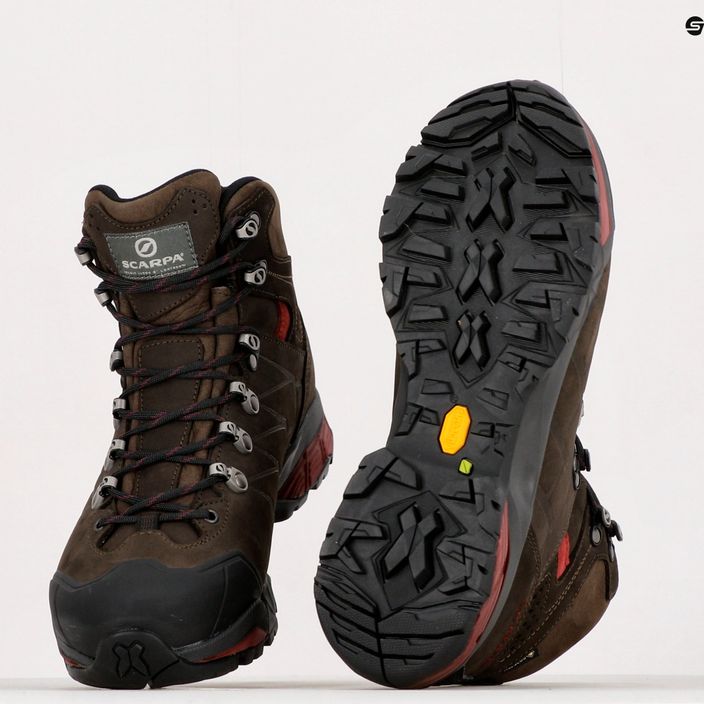 Women's trekking boots SCARPA ZG Pro GTX brown 67070-202/2 11