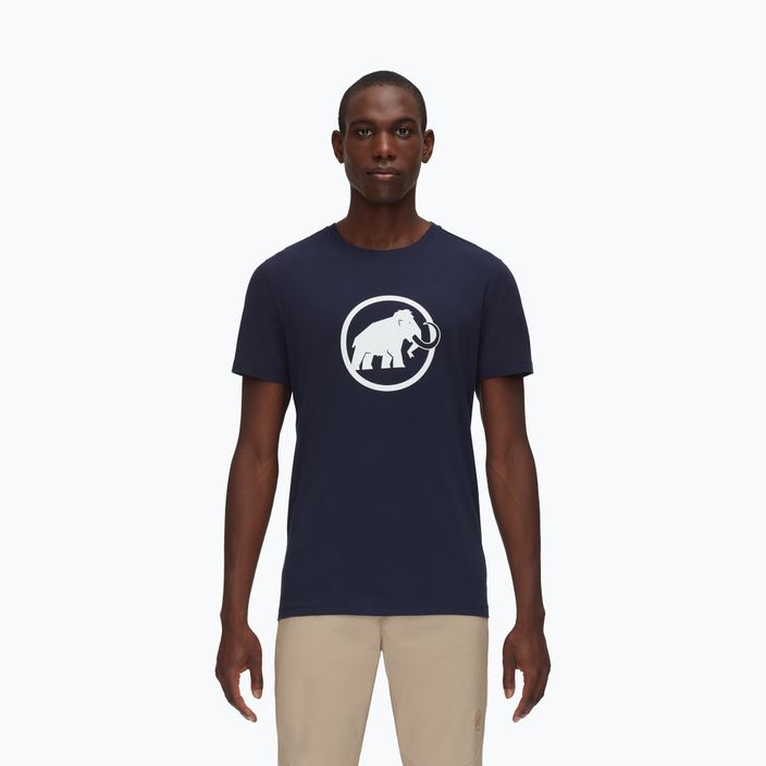 Mammut Classic men's trekking shirt navy blue 2