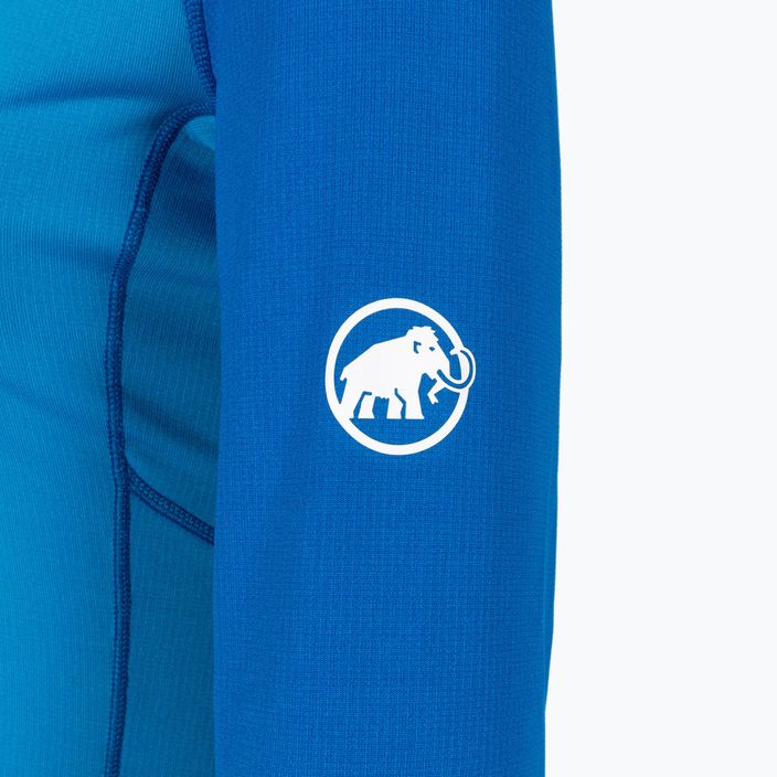 Mammut women's trekking sweatshirt Aenergy ML Half Zip Pull blue 5