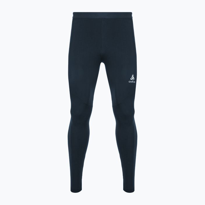 Men's cross-country ski trousers ODLO Ceramiwarm navy blue 622482