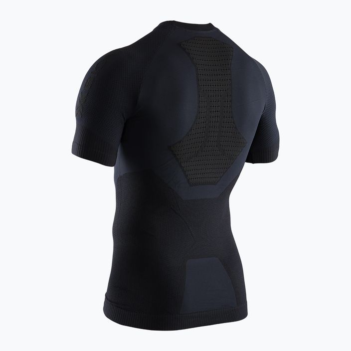 Men's X-Bionic Invent 4.0 Run Speed T-shirt opal black/arctic white 2