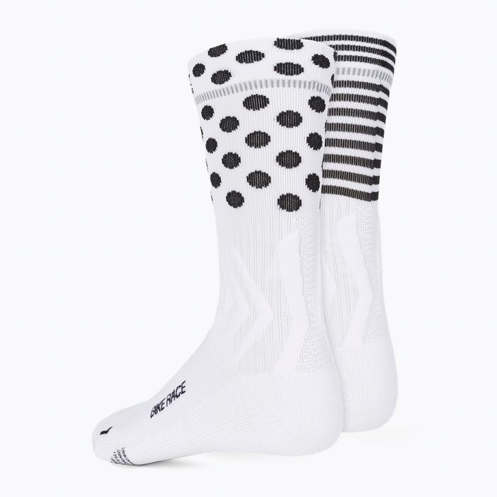 X-Socks Bike Race socks white and black BS05S19U-W011 2