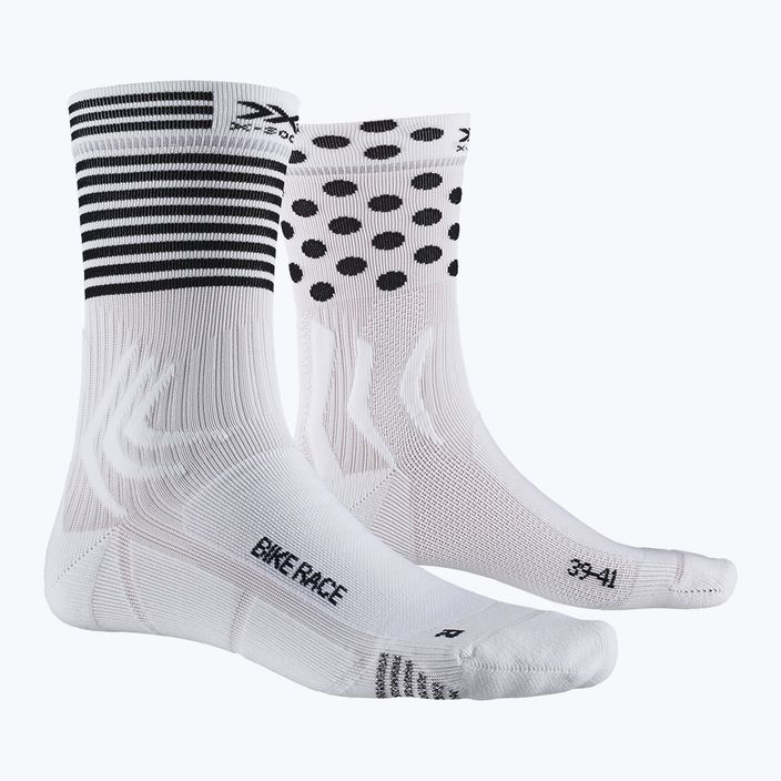 X-Socks Bike Race socks white and black BS05S19U-W011 8