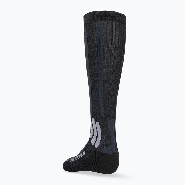 X-Socks Trek Expedition opal black/dolomite grey melange trekking socks 2