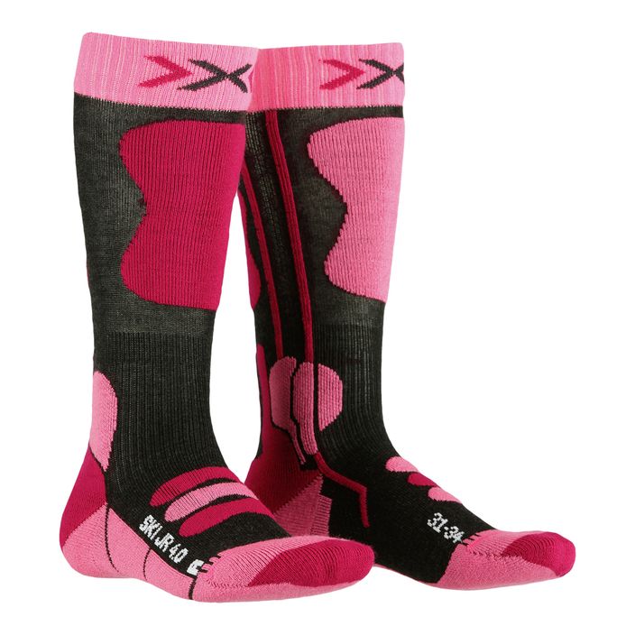 Children's ski socks X-Socks Ski 4.0 pink XSSS00W19J 2