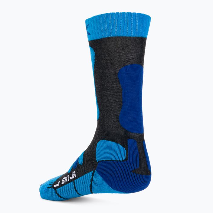 Children's ski socks X-Socks Ski 4.0 blue XSSS00W19J 2