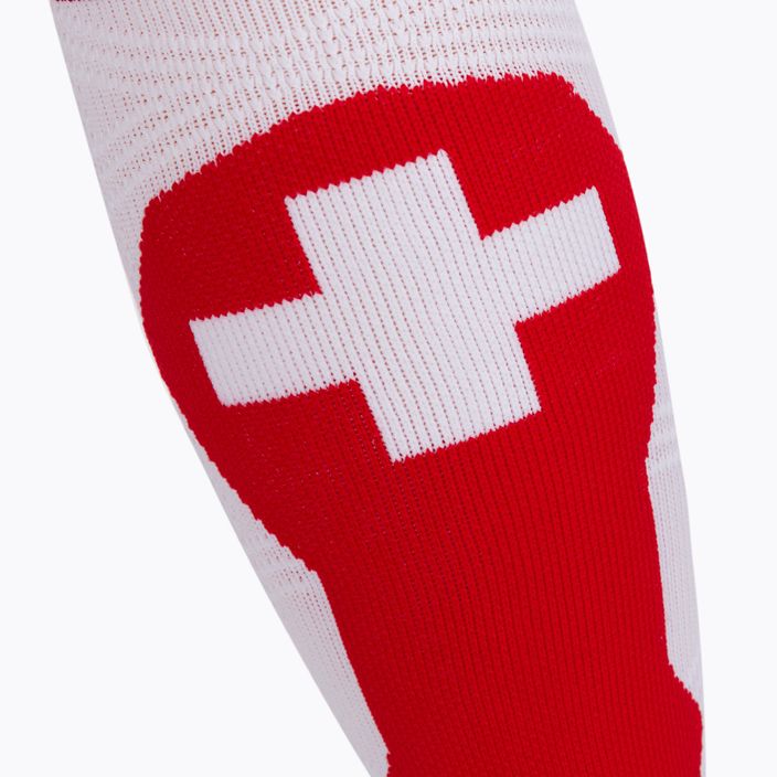 X-Socks Ski Patriot 4.0 Switzerland white socks XSSS43W19U 3