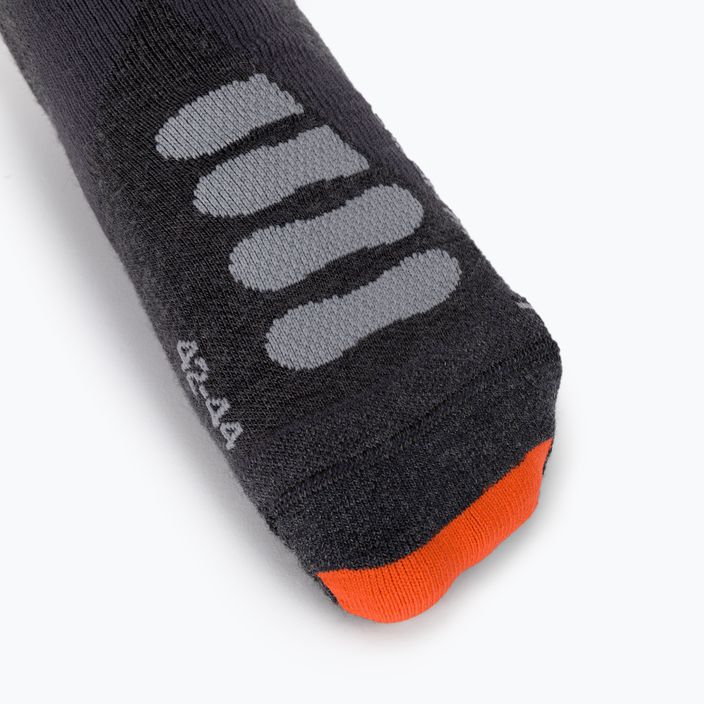 X-Socks Ski Silk Merino 4.0 grey socks XSSSKMW19U 3