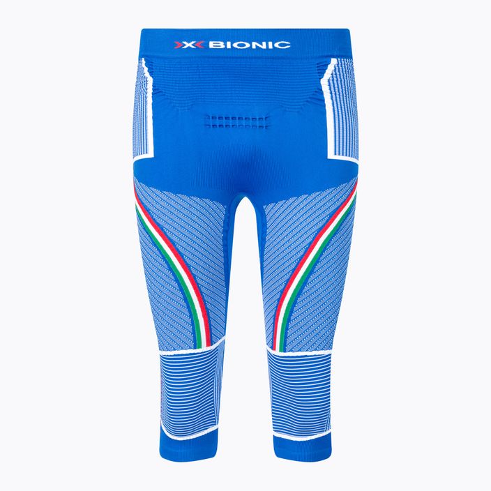Men's 3/4 thermo-active pants X-Bionic Energy Accumulator 4.0 Patriot Italy blue EAWP45W19M