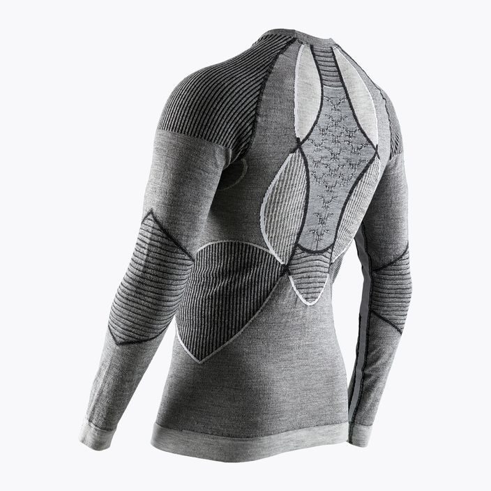 Men's thermal T-shirt X-Bionic Apani 4.0 Merino grey APWT06W19M 2