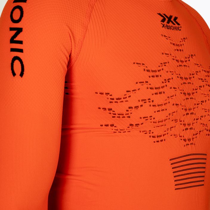 Men's X-Bionic The Trick 4.0 Run thermal T-shirt orange TRRT06W19M 3