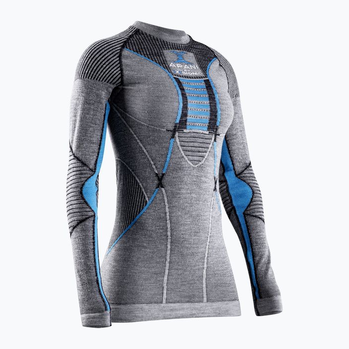 Women's thermal T-shirt X-Bionic Apani 4.0 Merino grey APWT06W19W 6