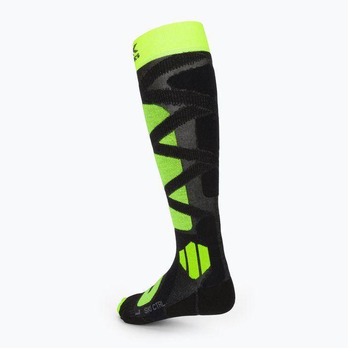 X-Socks Ski Control 4.0 ski socks black-green XSSSKCW19U 2