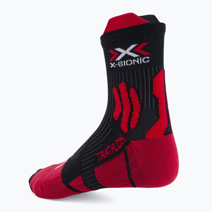 Men's X-Bionic Triathlon 4.0 red/black triathlon socks ND-IS01S21U-R018 2