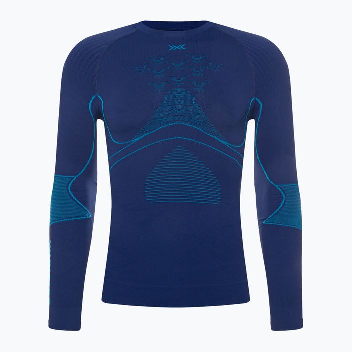 Men's X-Bionic Energy Accumulator 4.0 thermal sweatshirt navy/blue
