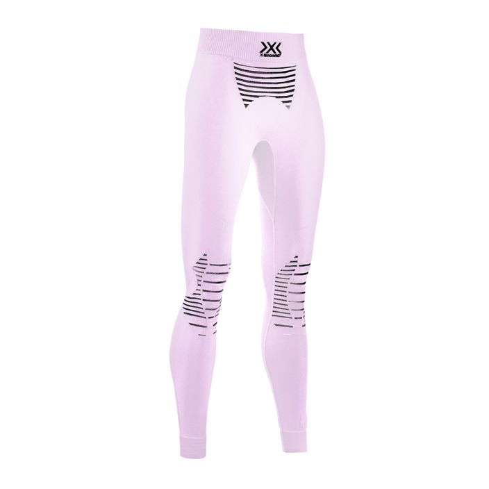 Women's 3/4 thermo-active trousers X-Bionic Invent 4.0 winsome orchid/opal black 2