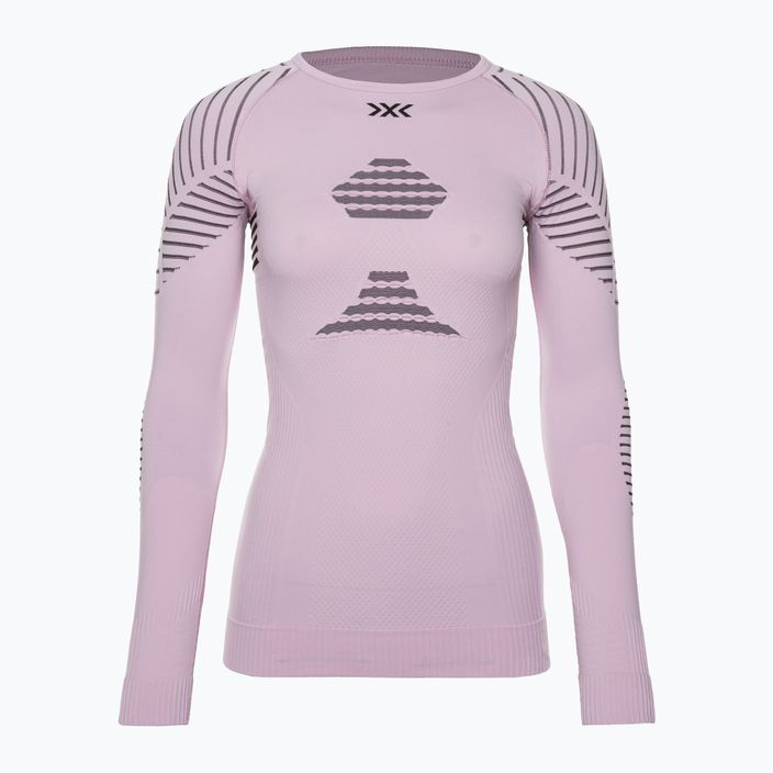 Women's thermoactive sweatshirt X-Bionic Invent 4.0 winsome orchid/opal black 2