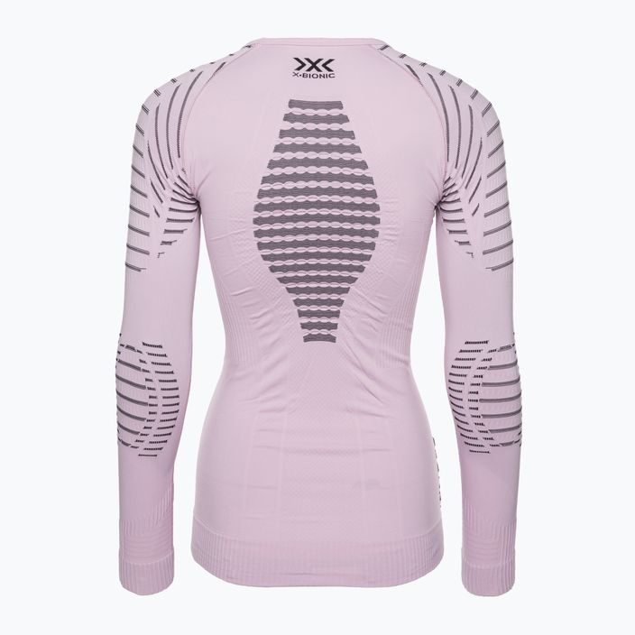 Women's thermoactive sweatshirt X-Bionic Invent 4.0 winsome orchid/opal black 3