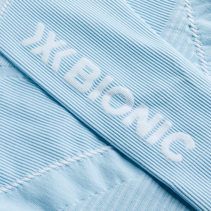 Women's thermal sweatshirt X-Bionic Energy Accumulator 4.0 ice blue/arctic white 4