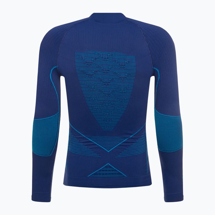Men's thermoactive sweatshirt X-Bionic Energy Accumulator 4.0 Turtle Neck navy/blue 5