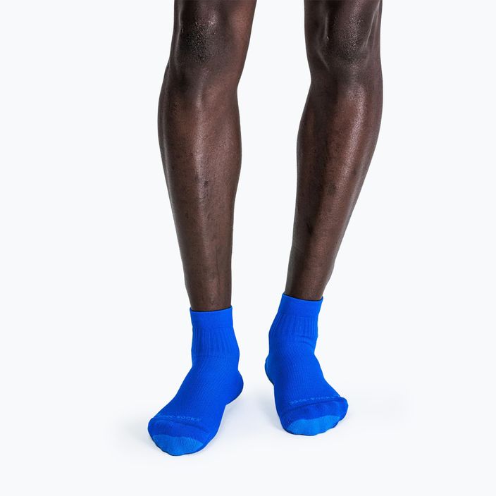 Men's X-Socks Run Discover Ankle twyce blue/blue running socks 2