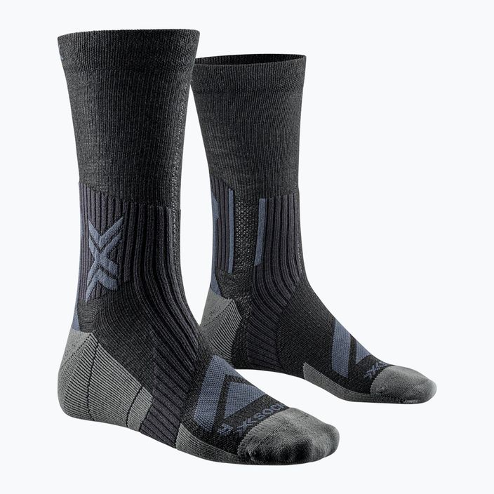 X-Socks bicycle Expert Merino Crew black/charcoal cycling socks