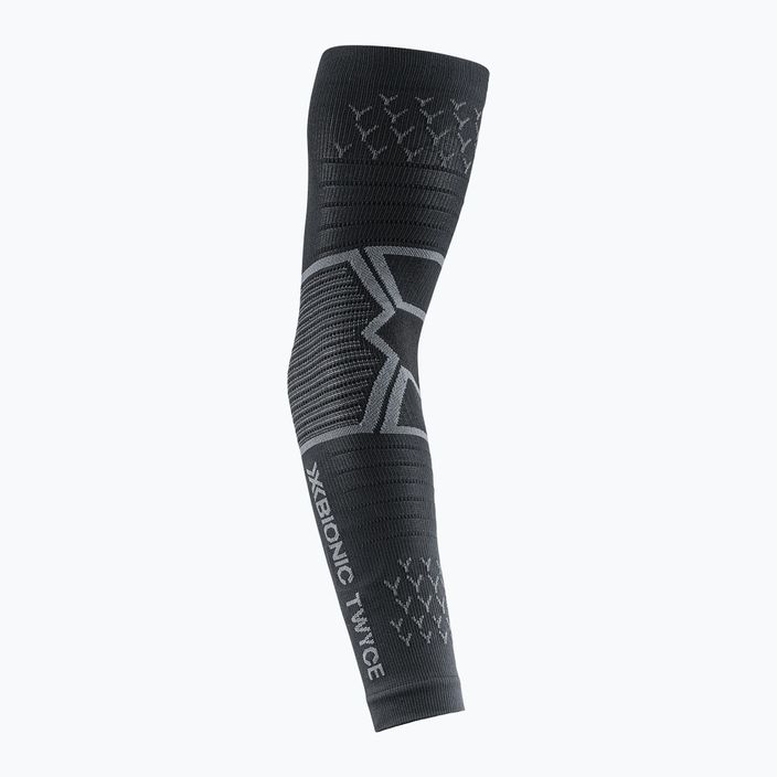 X-Bionic Twyce Armsleeve compression wristbands black/charcoal