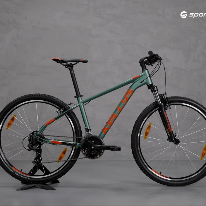 Kellys Spider 10 27.5" mountain bike green 68881 15