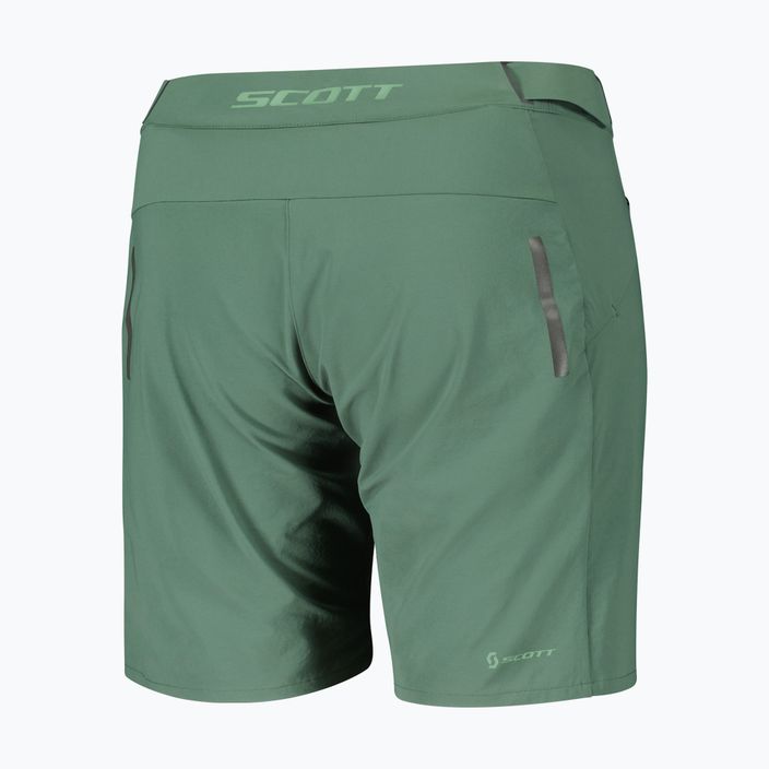 Women's cycling shorts SCOTT Endurance smoked green 2