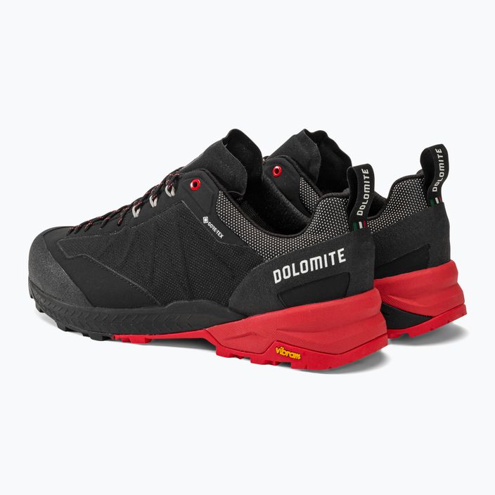Men's Dolomite Crodarossa Tech GTX approach shoes black 296271 3