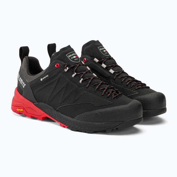 Men's Dolomite Crodarossa Tech GTX approach shoes black 296271 4