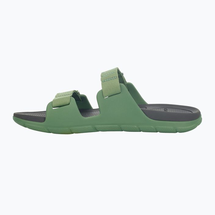 Men's Lizard Way Slide field green/dark grey flip-flops 10