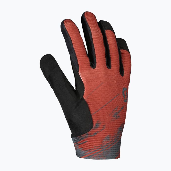 Men's cycling gloves SCOTT Ridance braze orange/black