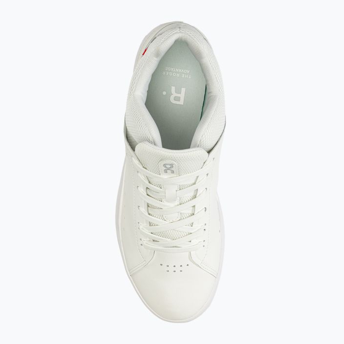 Men's On Running The Roger Advantage white/undyed shoes 5