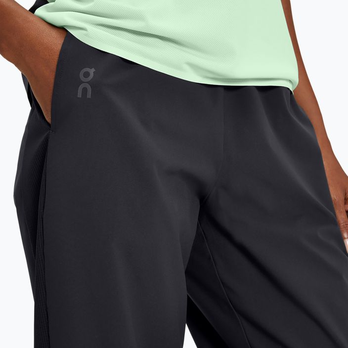 Women's running trousers On Running Track black 4